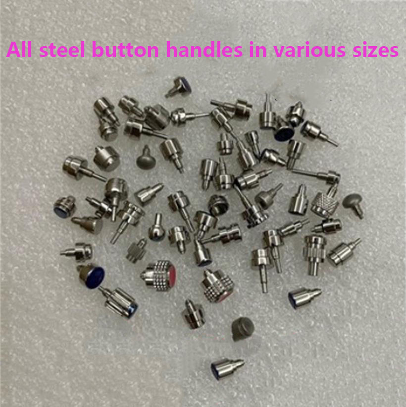 Watch Crown Pusher - Watch Accessories All Steel Button Handles
