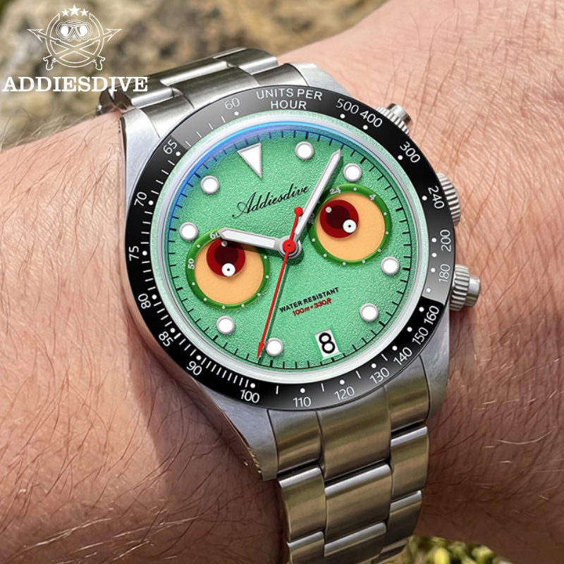 Watch Crown Pusher - ADDIESDIVE Top Brand Men's Luminous Watch