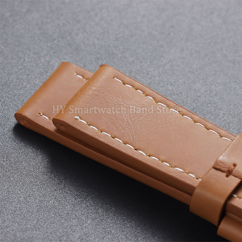 Vintage Leather Watch Band 18m - Smartwatch Army Watches For Men 评论和价格