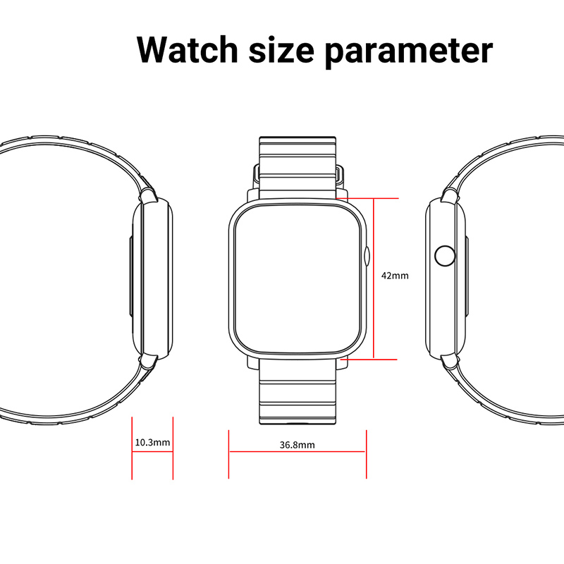 IP68 Smart Watch men fitness b - Smartwatch Iphone Watches For Women 评论和价格