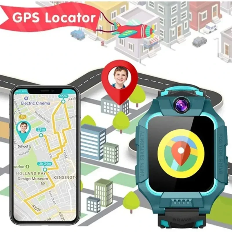 VIVO 4G Kids Smart Watch GPS L - Smartwatch Watches For Kids 评论和价格