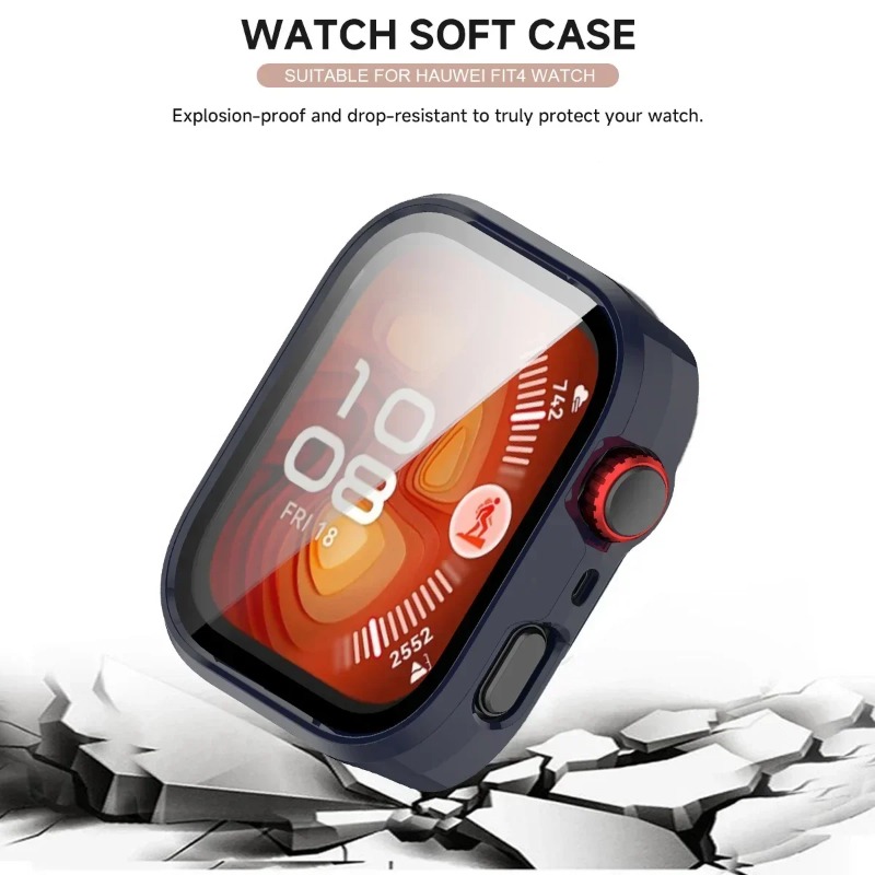 Silicone PC Case+Glass For Hua - Smartwatch Watch Huawei 评论和价格