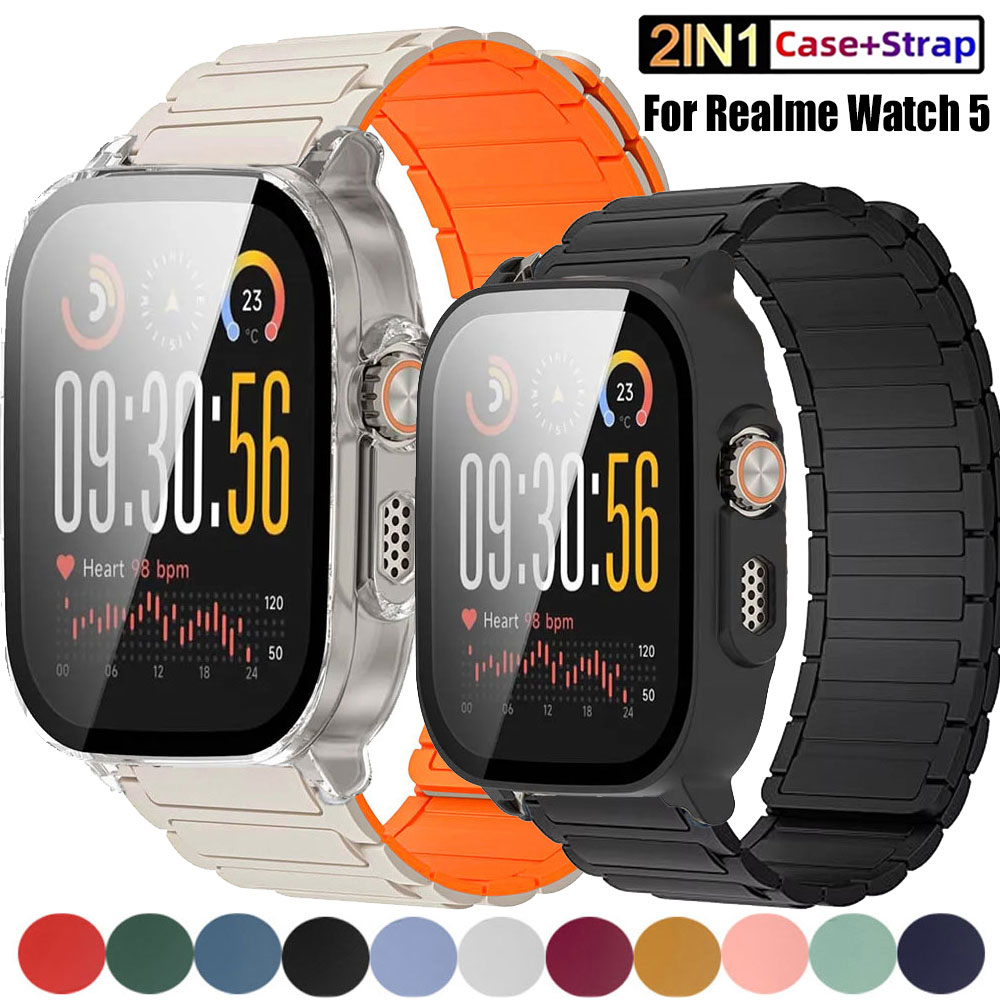 Magnetic Straps Clear Case For - Watch S Realme 评论和价格