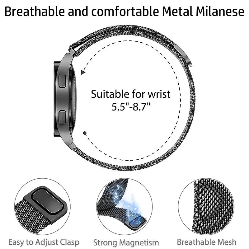 Milanese Loop for apple watch  - Smartwatch Iphone Watches For Women 评论和价格