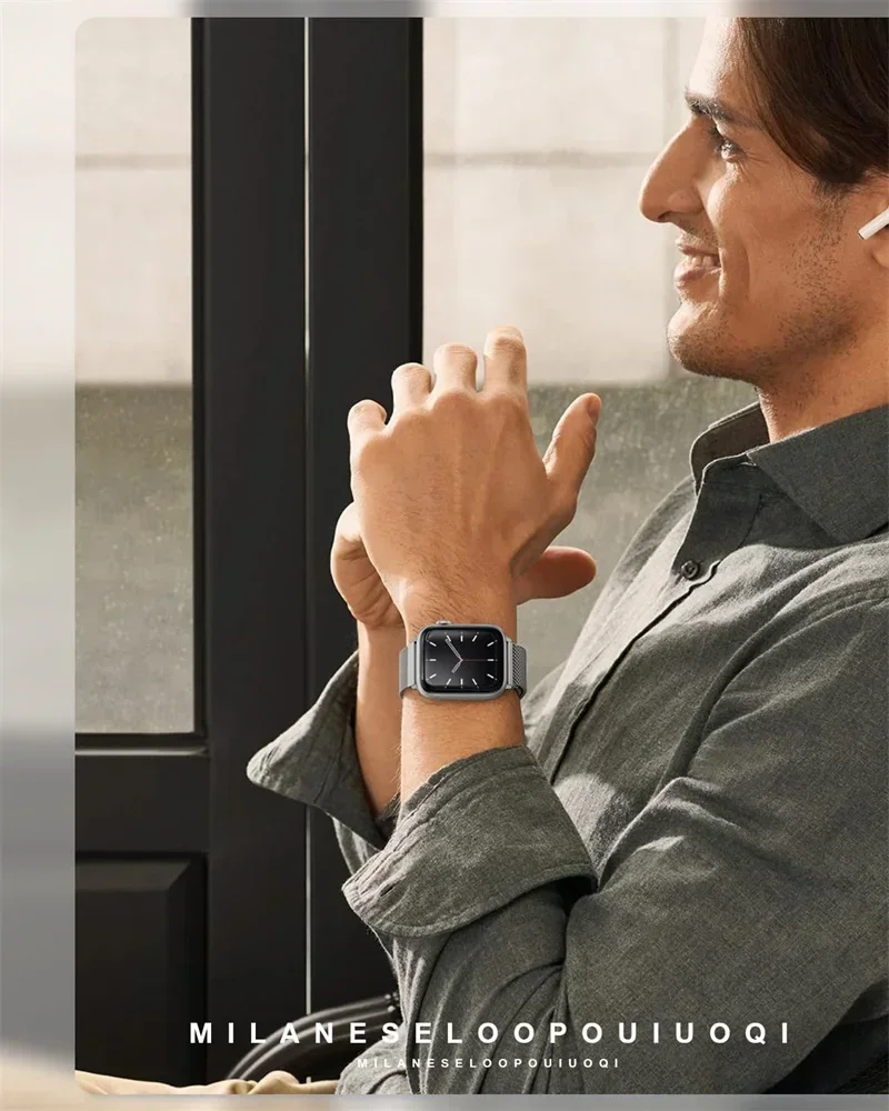 Milanese Loop for apple watch  - Smartwatch Iphone Watches For Women 评论和价格