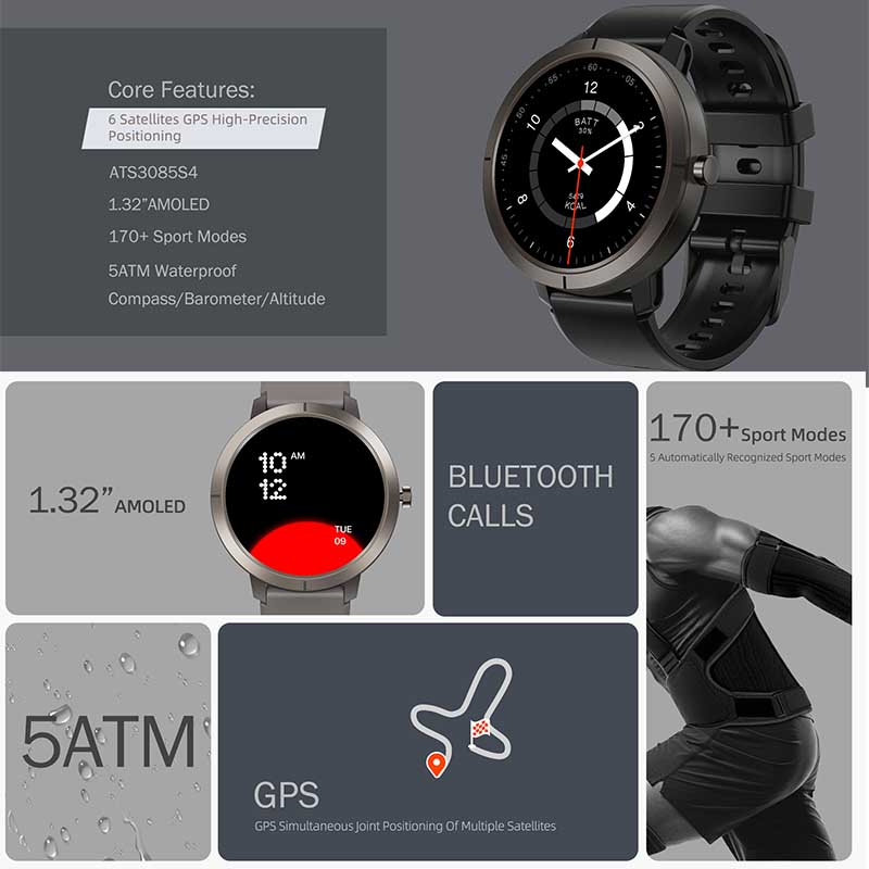 2026 GPS Smart Watch AMOLED 1. - Hybrid Smartwatch 评论和价格
