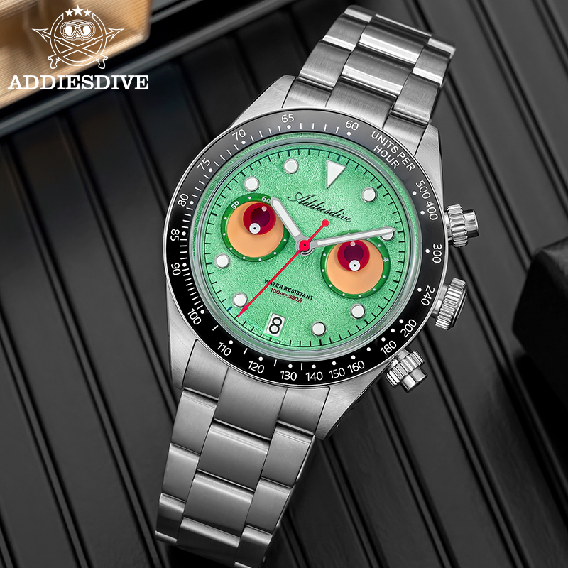 ADDIESDIVE Top Brand Men's Lum - Watch Crown Pusher 评论和价格