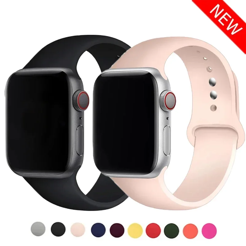 Sport Soft Silicone For Apple  - Smartwatch Iphone Watches For Women 评论和价格