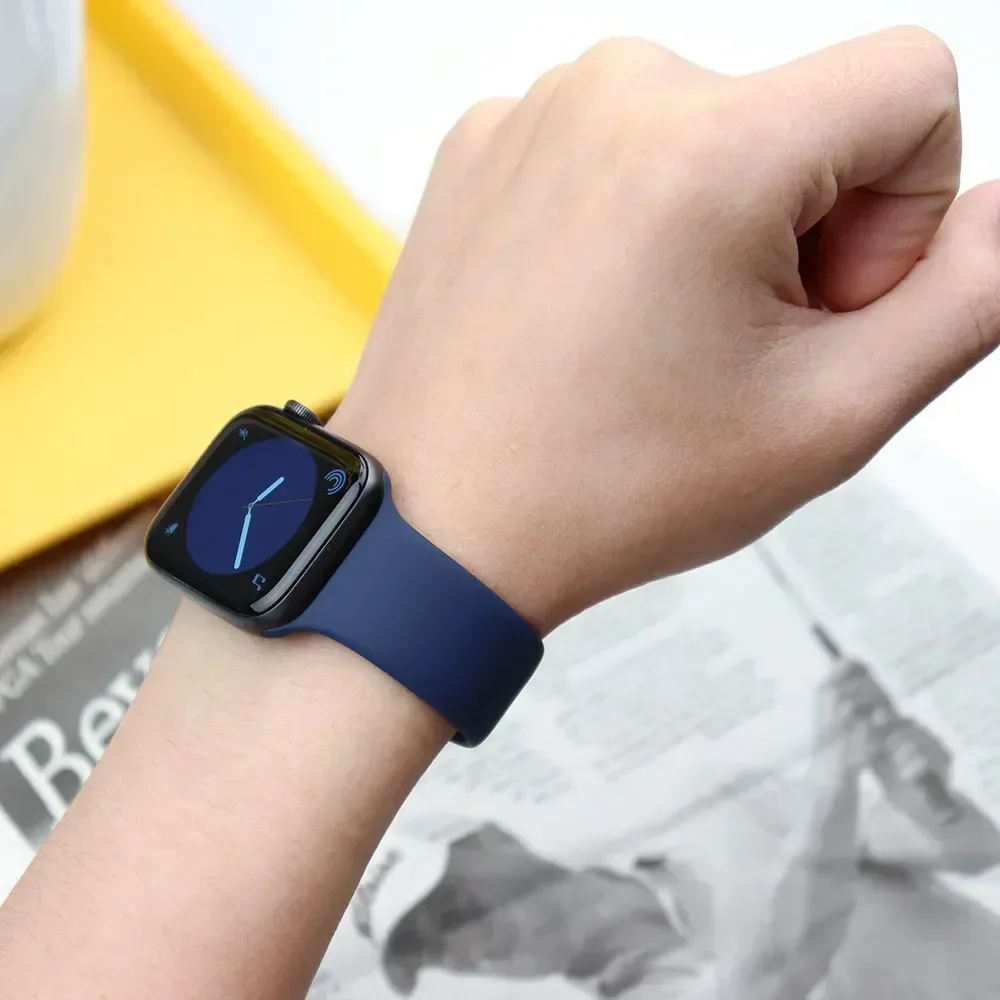 Sport Soft Silicone For Apple  - Smartwatch Iphone Watches For Women 评论和价格