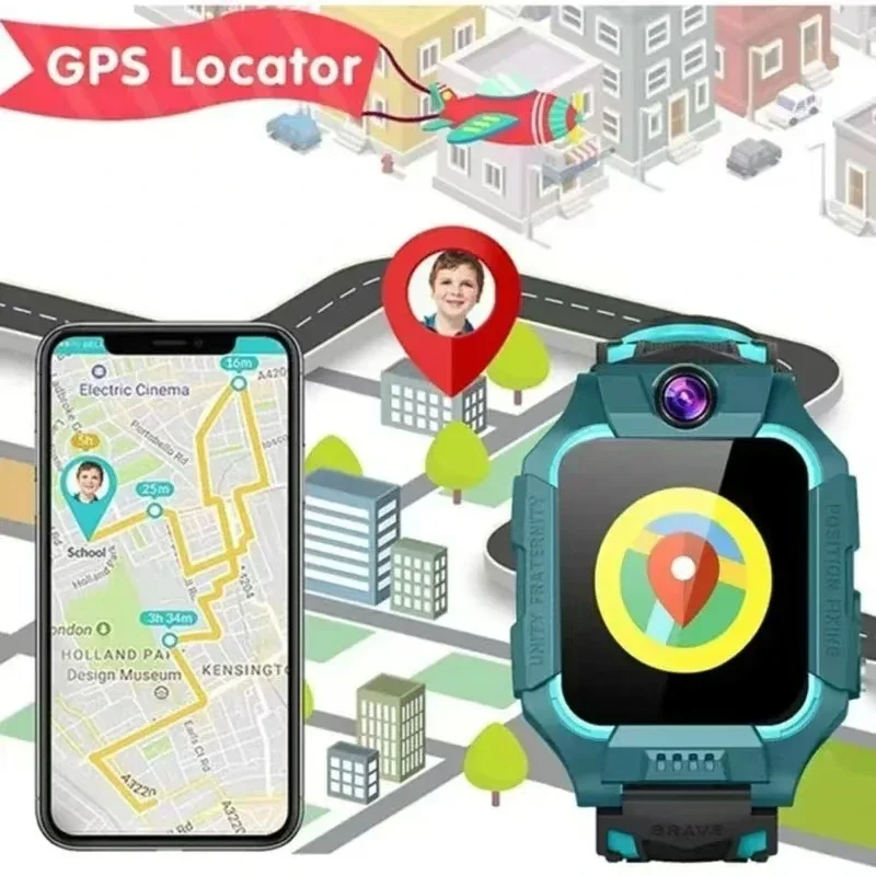 Lenovo 5G Kids Smart Watch Gif - Smartwatch Watches For Kids 评论和价格