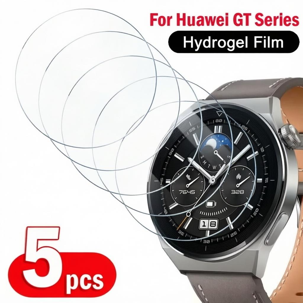 1-5Pcs Hydrogel Film For Huawe - Smartwatch Watch Huawei 评论和价格