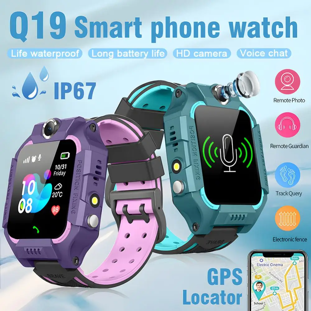New Kids 2G Smart Watch SOS LB - Smartwatch Watches For Kids 评论和价格