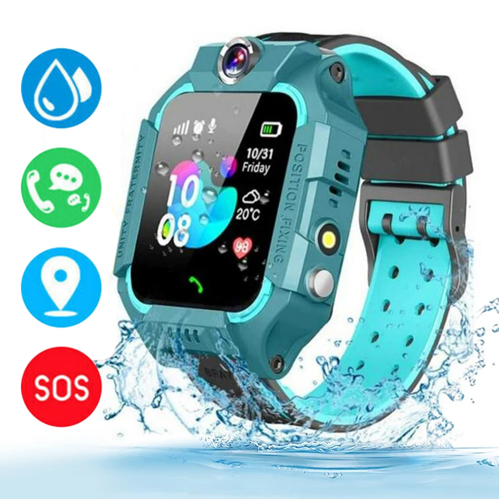 New Kids 2G Smart Watch SOS LB - Smartwatch Watches For Kids 评论和价格