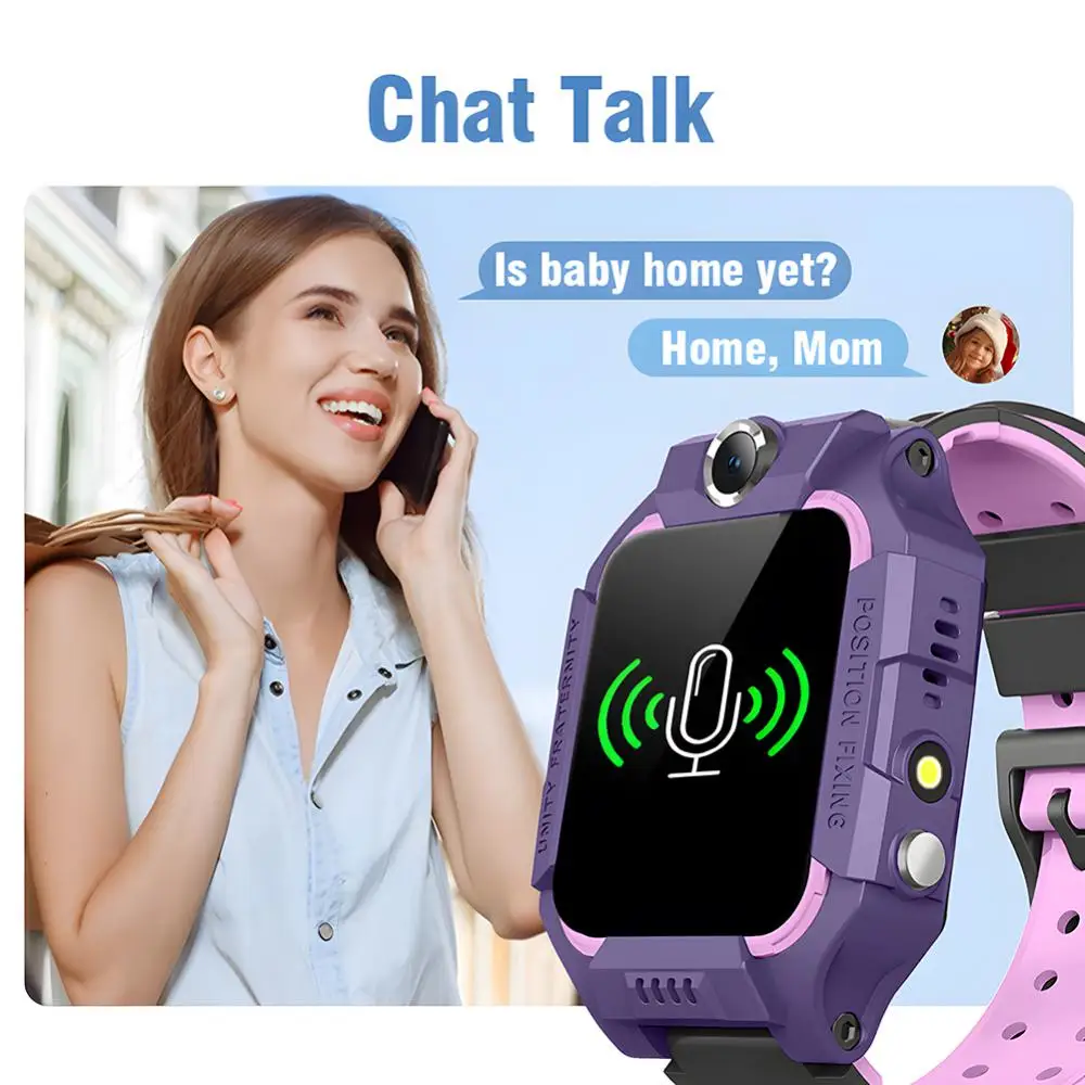 New Kids 2G Smart Watch SOS LB - Smartwatch Watches For Kids 评论和价格