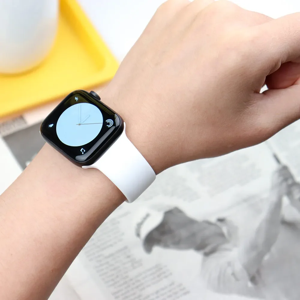 Silicone Band For Apple Watch  - Smartwatch Iphone Watches For Women 评论和价格