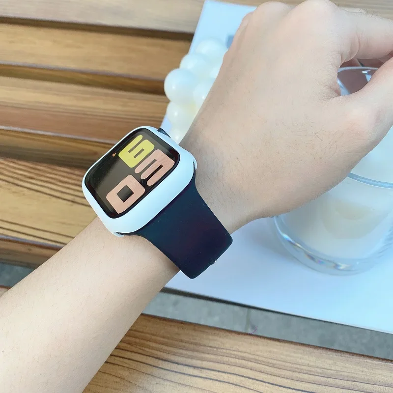Silicone Band For Apple Watch  - Smartwatch Iphone Watches For Women 评论和价格