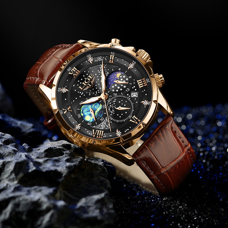 LIGE 2026 Top Luxury Brand Men - Smartwatch Army Watches For Men 评论和价格