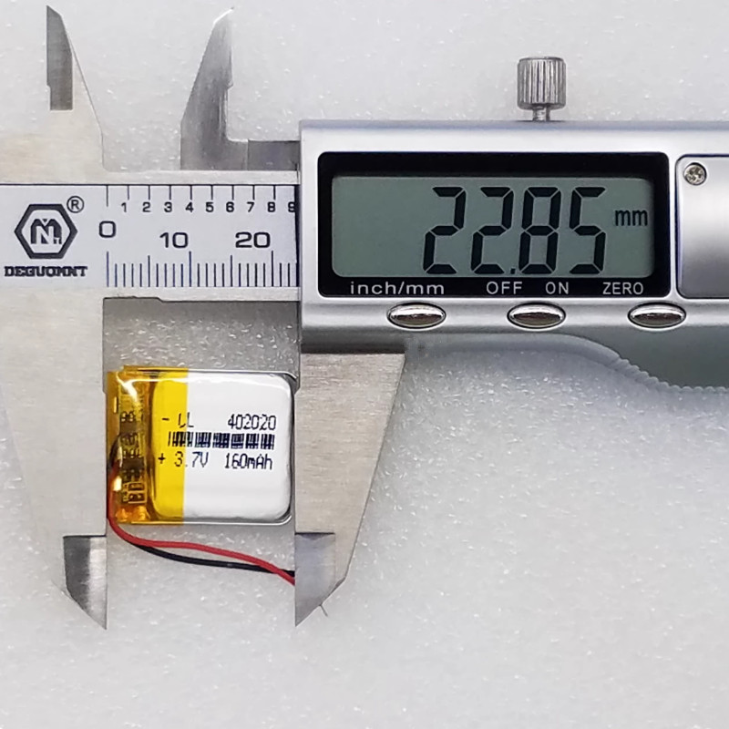 402020 3.7V 160mAh Li-Polymer  - Smartwatch Pebble Watches 评论和价格