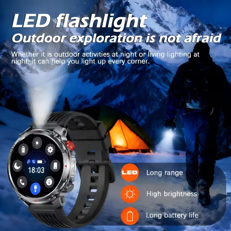 New Men Outdoor Military Smart - Watch Smartwatch Android 评论和价格