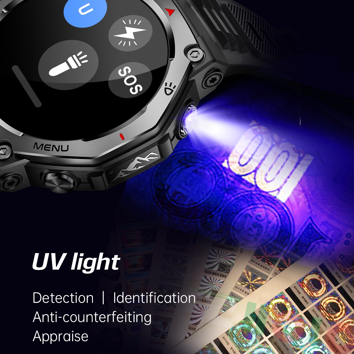 2025 New For Xiaomi Military G - Watch Vs Amazfit 评论和价格