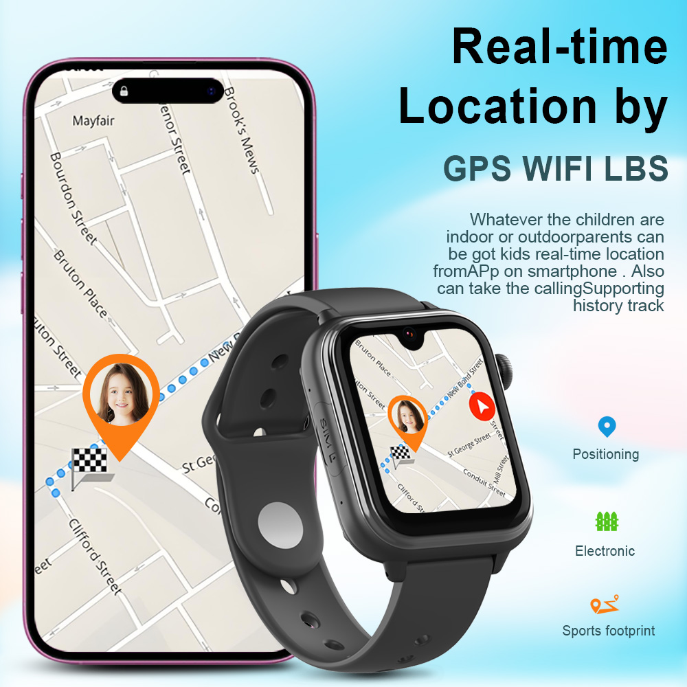 Wonlex KT37 GPS Smart Watch Ki - Smartwatch Watches For Kids 评论和价格