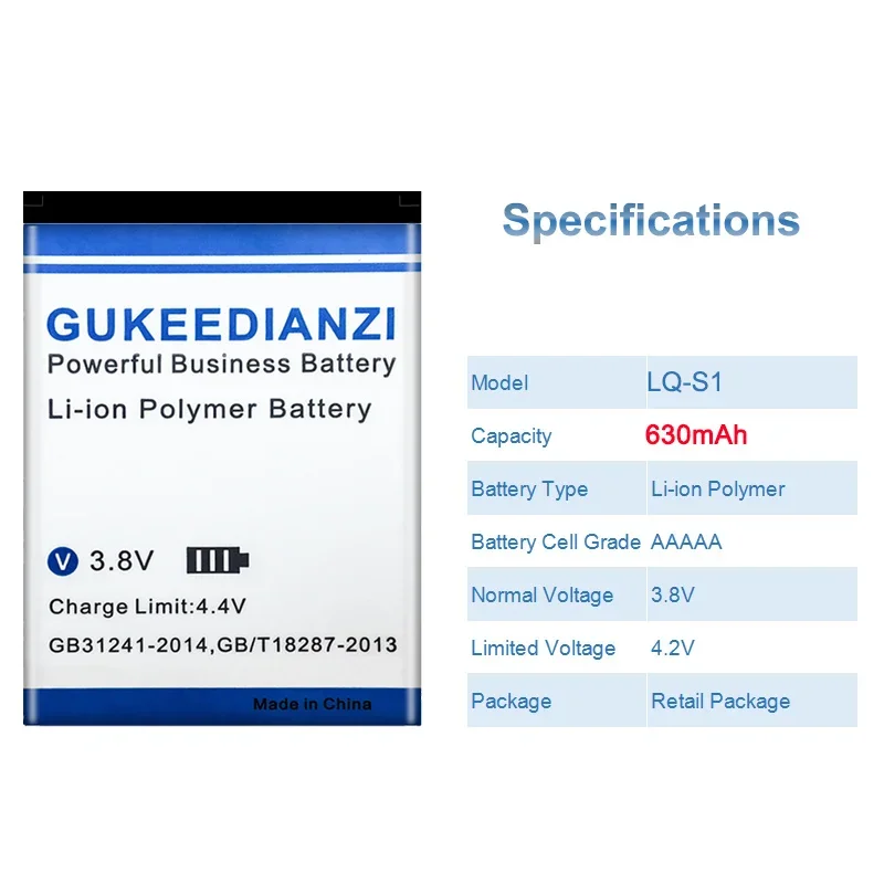 LQ-S1 Watch Battery For smart  - Watch V8 评论和价格